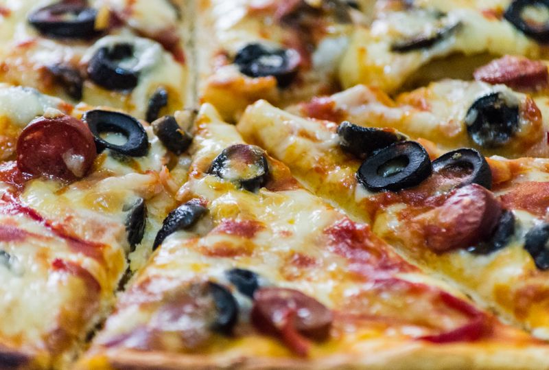 luce pizza spicy pepperoni with chili oil