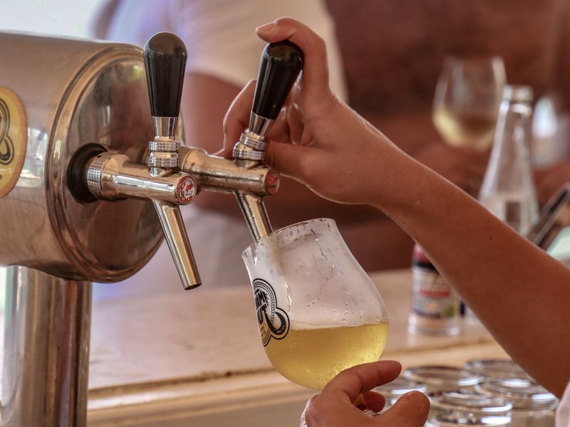 luce pizza house craft beer selection
